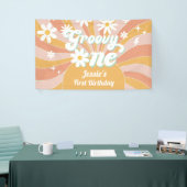 グルービーワンボホレトロデイジーサンシャイン1st誕生日 横断幕 (トレードショー)