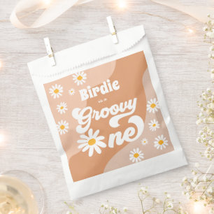 グルービーワン第1誕生日パーティーボホレトロデイジー フェイバーバッグ