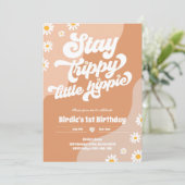 グルービー第1バースデーステイリトトリップ(幻覚体験)のようなルヒッピー 招待状 (スタンド正面)