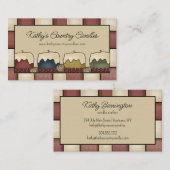 グルービー素朴キャンドル名刺 名刺 (正面/裏面)