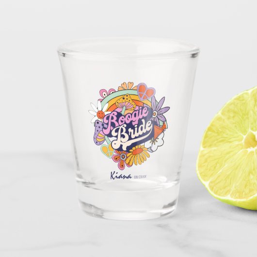 グルービー70年代 バチェロレッテ ブーギー ブライド ID929 ショットグラス (正面)