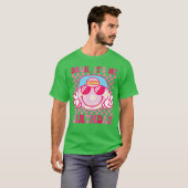 グルービー お誕生日おめでとう 女性 女子 誕生日 パーティー Tシャツ (正面フル)