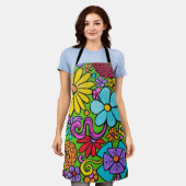 グルービー エプロン (着用した状態)