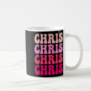 グルービー クリス 名前の頭文字 D クリスが好きな人へTシャツ コーヒーマグカップ