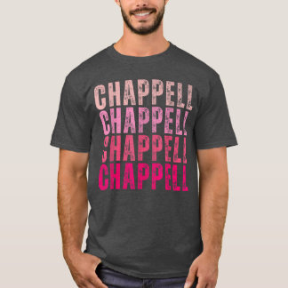 グルービー・チャペル オリジナルネーム入り Chappellee Tシャツ