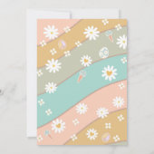 グルービー デイジー 4歳の誕生日招待状 招待状 (裏面)