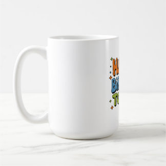 グルービー ハッピーバースデー コーヒーマグカップ