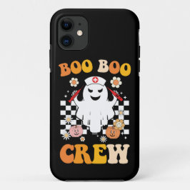 グルービー・ハロウィン・ブーブークルー・ナース・ゴースト iPhone 11 ケース