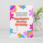 グルービー ヒッピーラブ ピースアンドラブ セレブレーション 招待状 (スタンド正面)