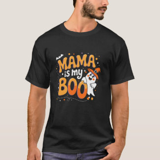 グルービー・ママは私のブー ハロウィン こども キッズ服 女の子 男の子 Tシャツ