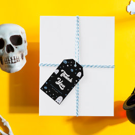 グルービー リトル ブー ボーイ ハロウィン ベイビー シャワー ゴースト ギフトタグ