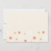 グルービー レインボー 卒業おめでとうカード 招待状 (裏面)