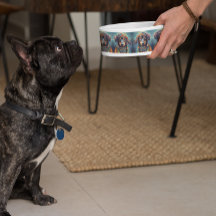 グルービー レトロ ヒッピーダックスフンド ボーホー ドッグフード ボウル