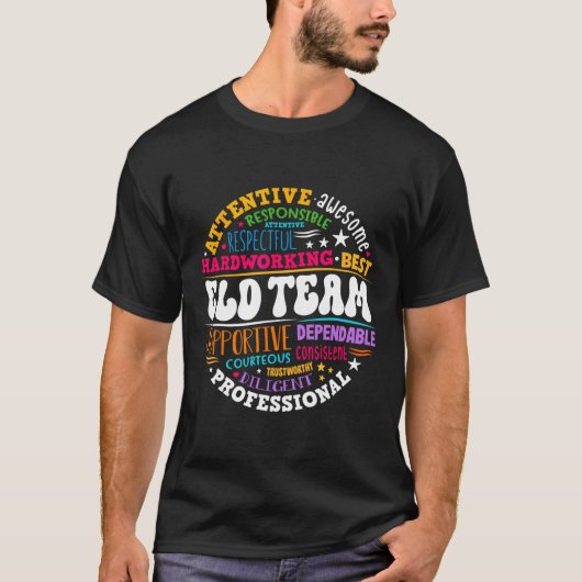 グルービーELDチーム 英語学習 Tシャツ (正面)