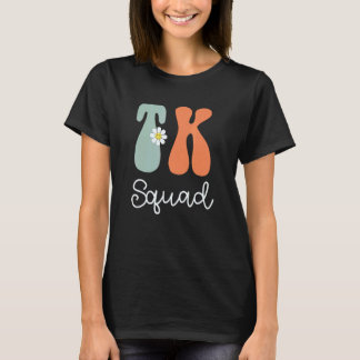 グルービーTKスクワッド先生トランジショナル・キンダーガーテン Tシャツ