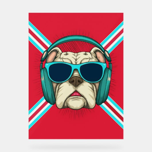 グルーブカップ アクリルサイン (正面)