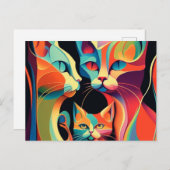 グルーブキャッツ ポストカード (正面/裏面)