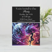 グルーブ&グロウ:ダンスパーティーの雰囲気 招待状 (スタンド正面)