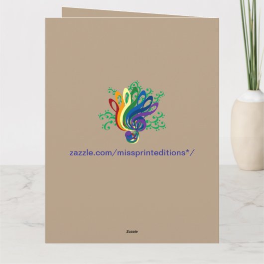 グループおめでとう、スカスタムクロールフレーム内の写真大 カード (裏面)