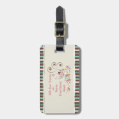 グループから，幸せなナースの開業医の週 ラゲッジタグ (正面縦)