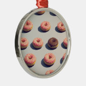 グループのドーナツ メタルオーナメント (右)