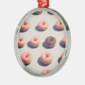 グループのドーナツ メタルオーナメント (左)