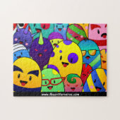 グループの写真のパズル ジグソーパズル (横)