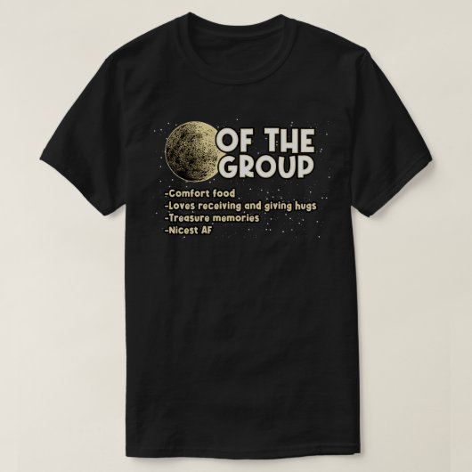 グループの月 Tシャツ (デザイン正面)