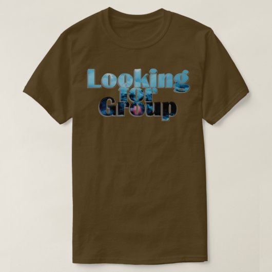 グループの検索中 Tシャツ (デザイン正面)