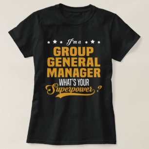 グループの総支配人 Tシャツ