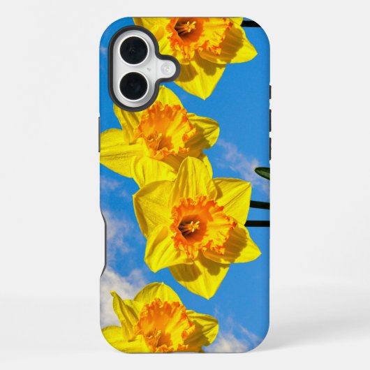 グループのDaffodils金ゴールドメダルフラワーフォンケース iPhoneケース (裏面)