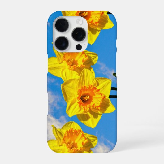 グループのDaffodils金ゴールドメダルフラワーフォンケース iPhoneケース (裏面)