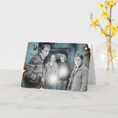 グループは1つを撃ちました カード (黄色い花)