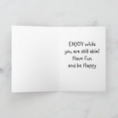 グループまたはカップルのドンキーが30日目に幸せ カード (内部)