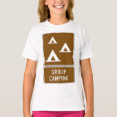 グループキャンプサイン Tシャツ (正面)