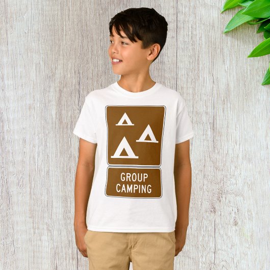 グループキャンプサイン Tシャツ