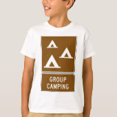 グループキャンプサイン Tシャツ (正面)