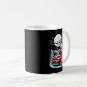 グループクリスマス格言雪だるまサンタ・マルティオスOn Ckup Tru コーヒーマグカップ (正面右)