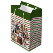 グループスポーツの以外の犬 ミディアムペーパーバッグ (正面アングル)