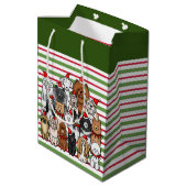 グループスポーツの以外の犬 ミディアムペーパーバッグ (裏面アングル)