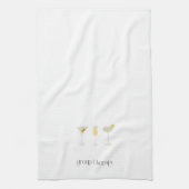 「グループセラピー」カクテルキッチンタオル キッチンタオル (縦)