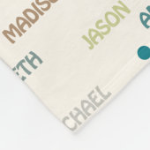 グループハグ複数8-10名の取得ウェル悔やみや弔慰 フリースブランケット (角)