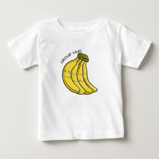 グループハグ ベビーTシャツ (正面)