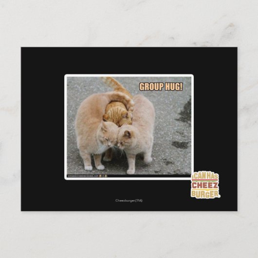 グループハグ ポストカード (正面)