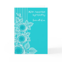 グループビジネスからの心からの悔やみや弔慰または個人的