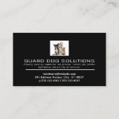 グループ内の犬 名刺 (裏面)