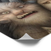 グループ写真のためにポーズを取る小さなモンスター ポスター (角)