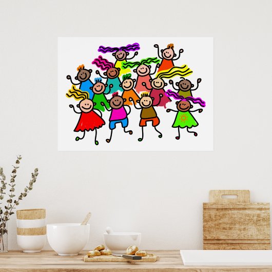 グループ写真 ポスター (キッチン)