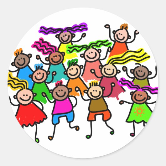 グループ写真 ラウンドシール (正面)