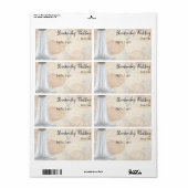 グループ収集フローラ縁どラベル名タグ ラベル (フルシート)